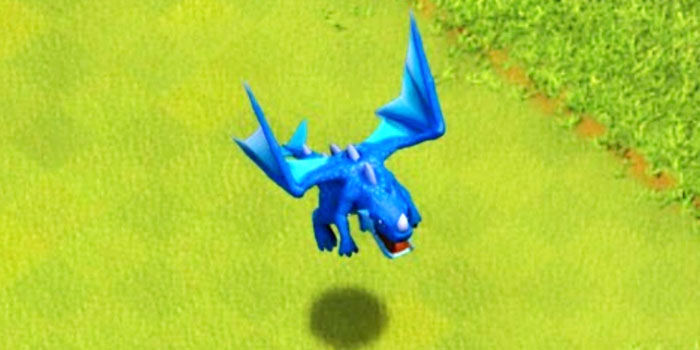 Dragon electrico en Clash Royale