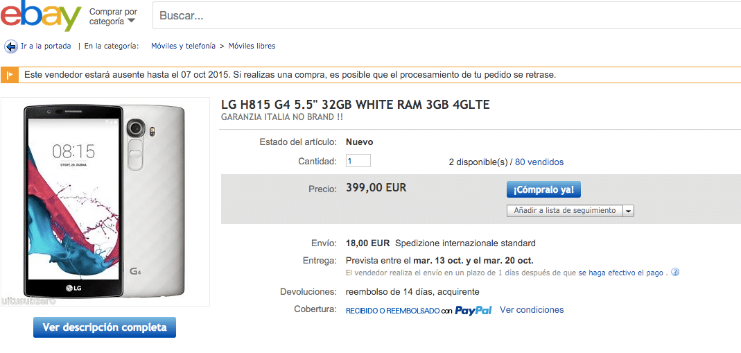 Wo kann man das billigste LG G4 kaufen?