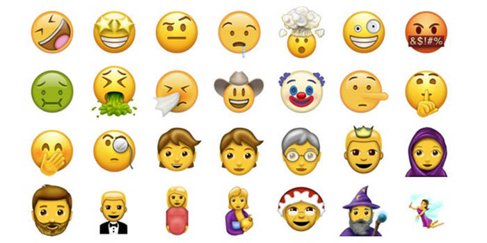 Emojis 2017