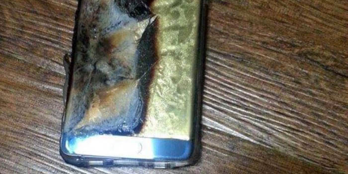 Explodiere Galaxy Note 7