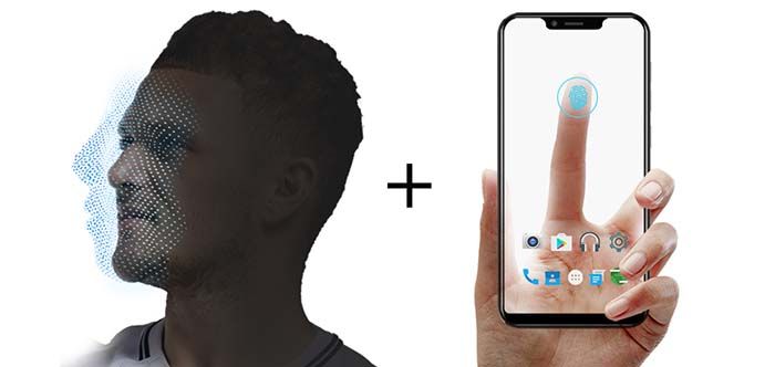 Face Unlock und Footprint in Leagoo S9