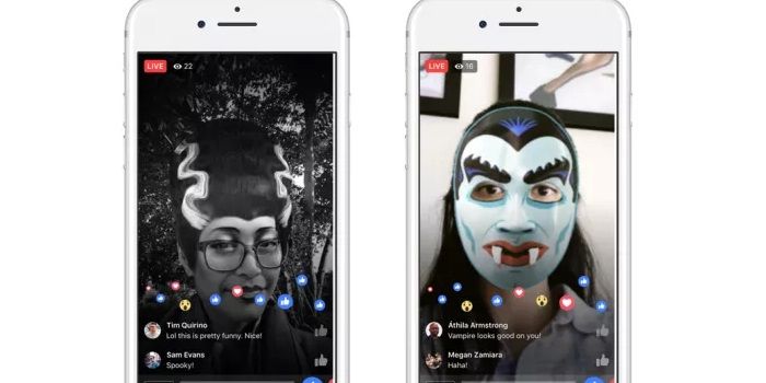 Facebook Live-Filter