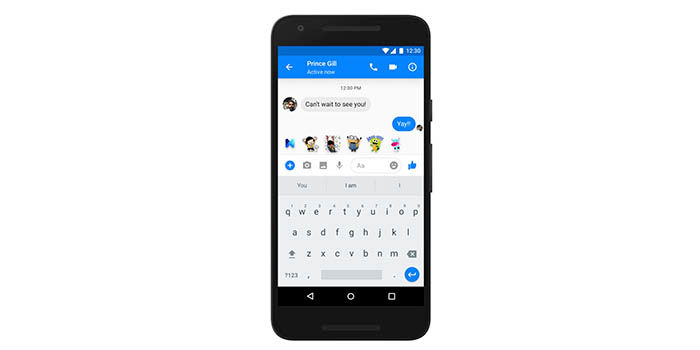 Facebook M arbeitet in Messenger