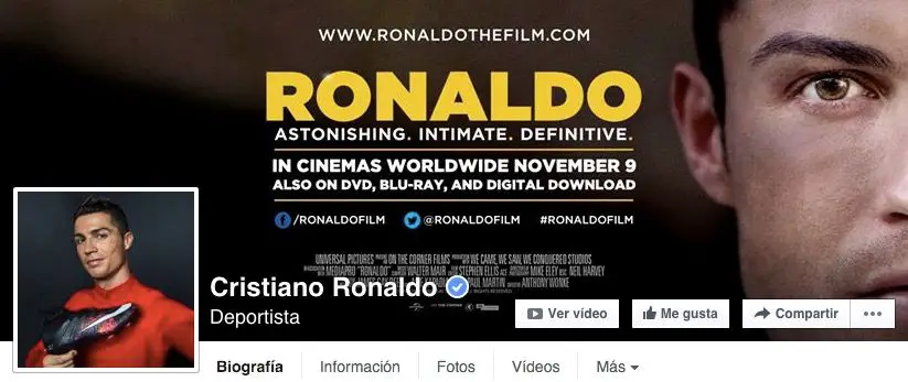 Facebook möchte, dass Cristiano Ronaldo den Goldenen Ball gewinnt