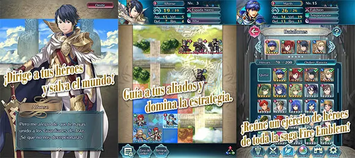 Feuer Emblem Helden Nintendo Android