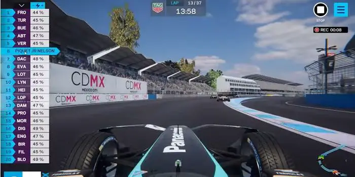 Formel E Live Ghost Racing Spiel