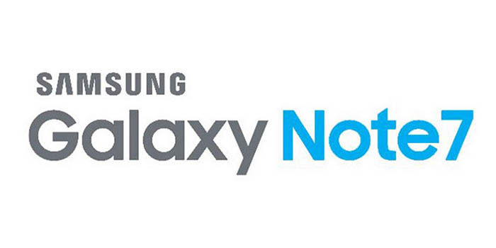 Galaxy Note 7 Logo oficial