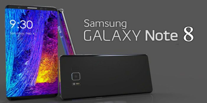 Galaxy Note 8 Render