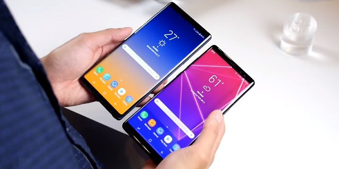 Galaxy Note 8 vs Note 9 diferencias