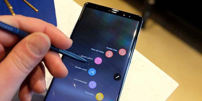 Galaxy Note9 mayor batería