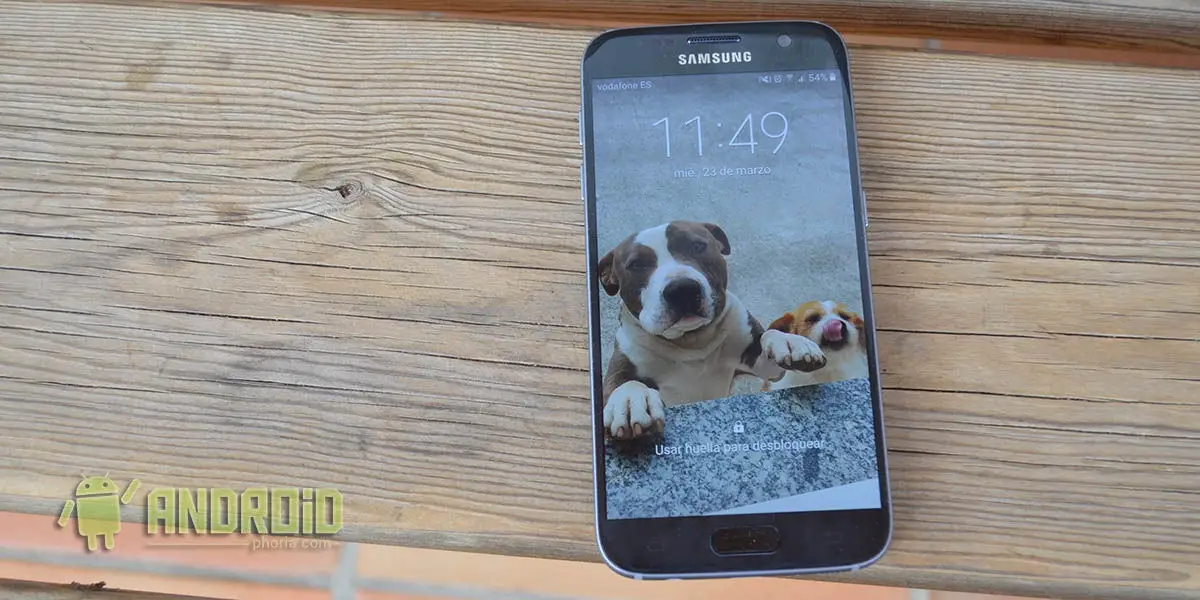 Galaxy S7-Sperrbildschirm