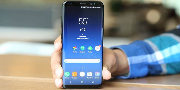 Galaxy S8 pantalla