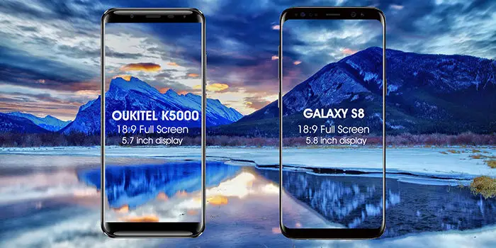 Galaxy S8 vs Oukitel K5000