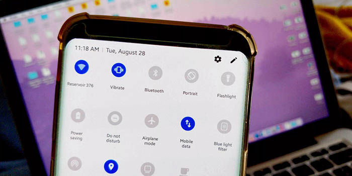 Galaxy S9 con SE 10 y Android 9 Pie