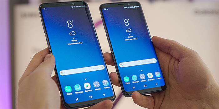 Galaxy S9 y S9 Plus negros