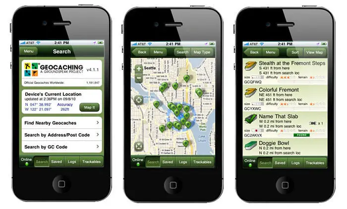 Geocaching App