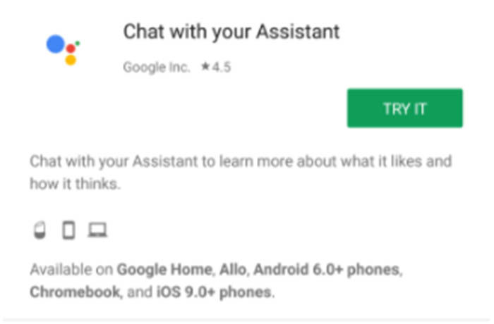 Google Assistant-App