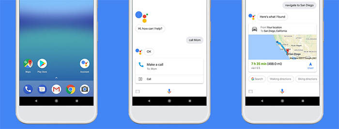 Google Assistant auf Geräten