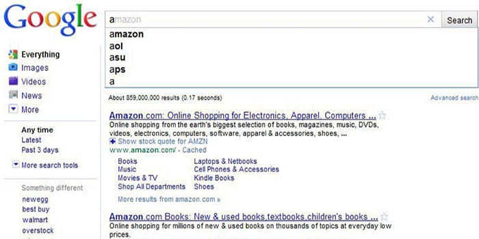Google Instant Search Google Instant Search