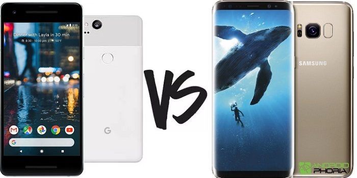 Google Pixel 2 vs Galaxy S8 comparativa