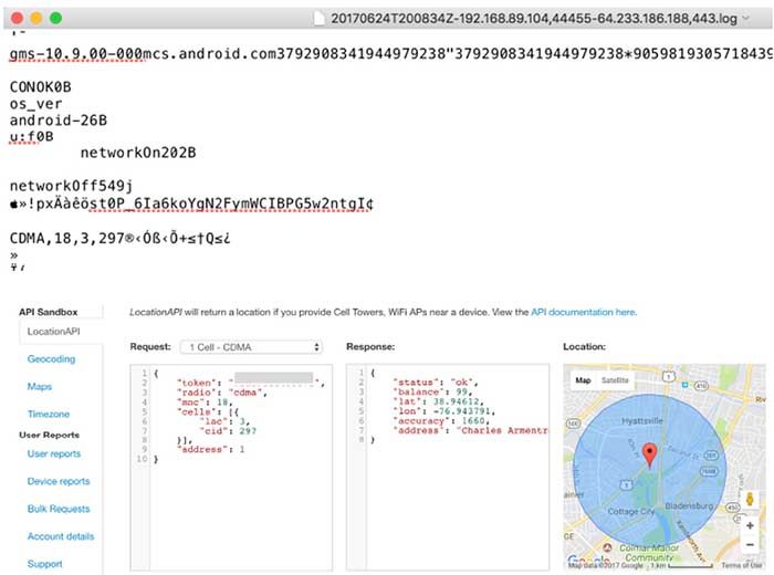 Google Spy GPS-Netzwerke Telefonie