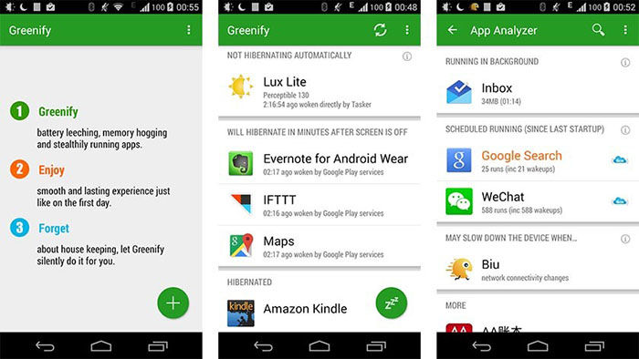 Greenify für Android