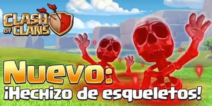 Hechizo de esqueletos COC