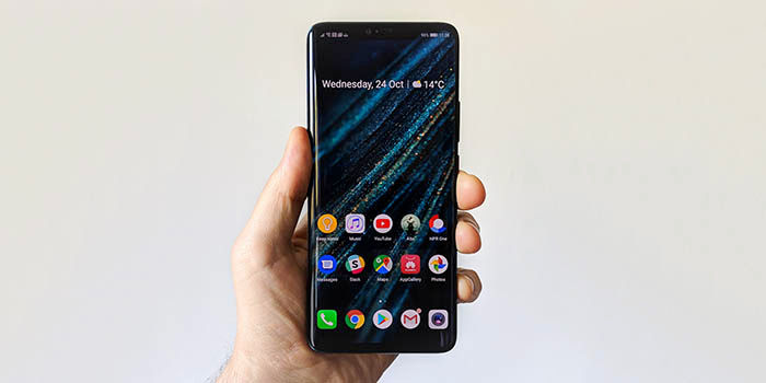 Huawei Mate 20 Pro-Bildschirm