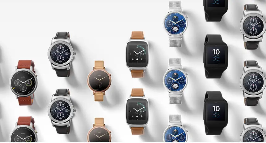 Huawei Watch und Moto 360 2nd Gen im Google Store