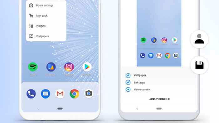 Hyperion Launcher für Android