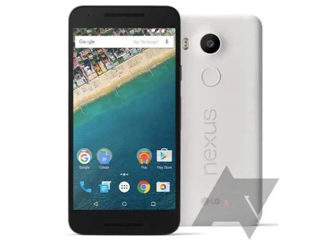 Offizielle Bilder des LG Nexus 5X