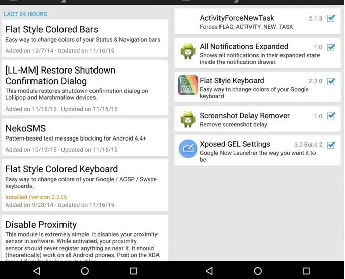 Installieren Sie Xposed Framework unter Android 6.0 Marshmallow