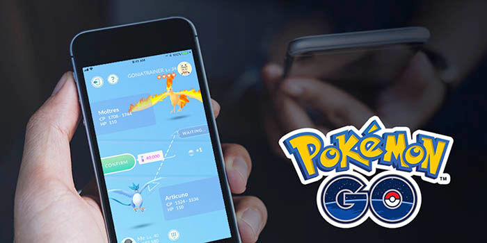 Tauschen Sie Pokemons in Pokemon Go aus Intercambiar Pokemons en Pokemon Go