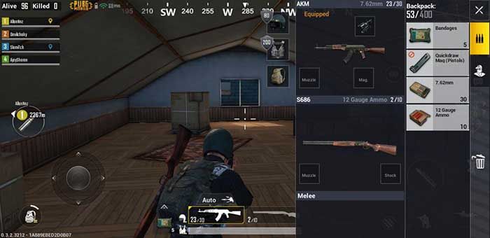 PUBG Mobile Inventory