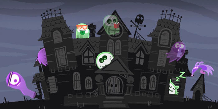 Juego de Halloween Google 2018