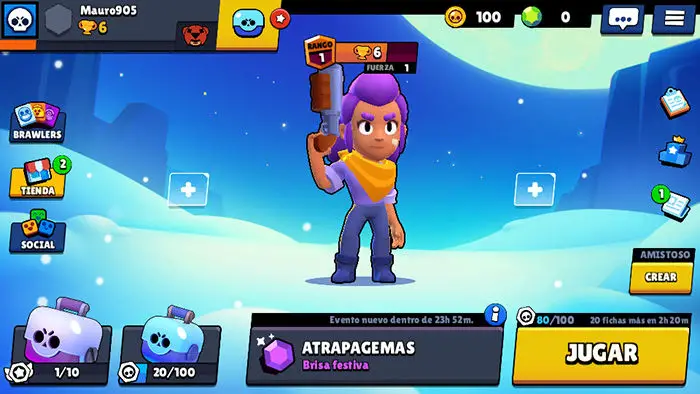 Spielen Sie mit Freunden Brawl Stars Schritt 1