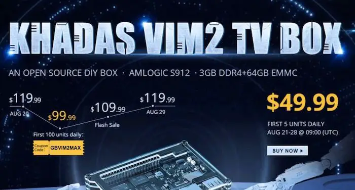 Khadas VIM2 Max TV Box günstig kaufen