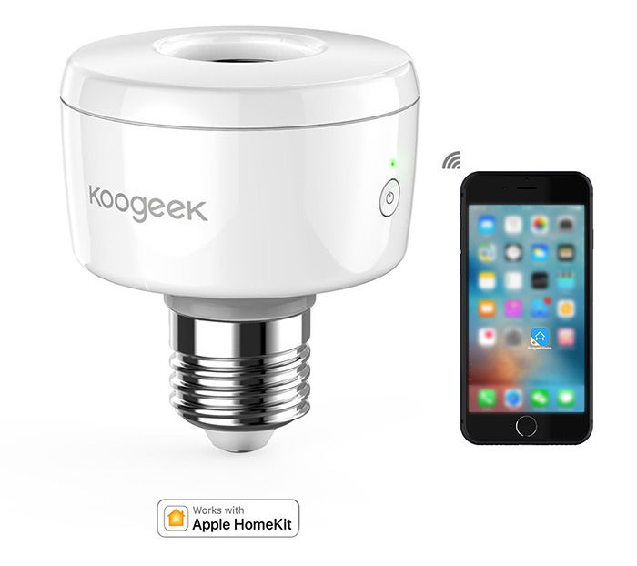 Koogeek Adapterlampe Apple HomeKit