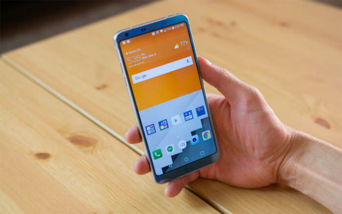 LG G6 Bildschirmhelligkeit