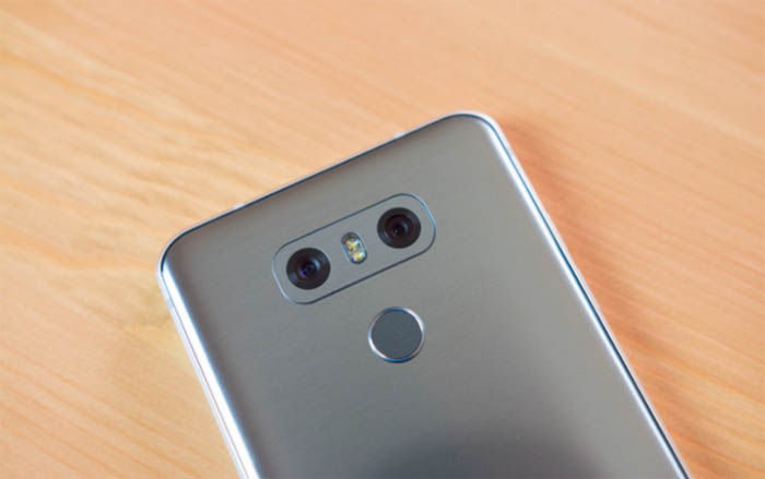 LG G6 Fingerabdruckleser