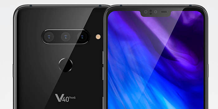 Lanzamiento del LG V40