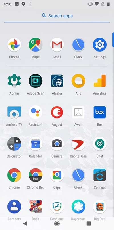 Android P Launcher