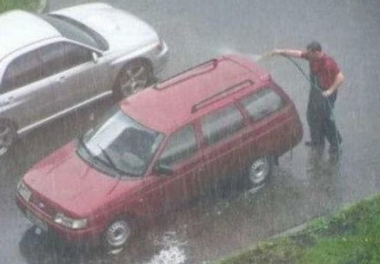Waschen Sie Auto regen Instagram