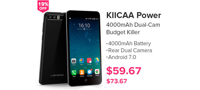 Leagoo KIICAA Power-Rabatt 11. November