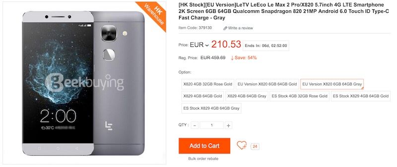 Leeco Le Max 2 Pro