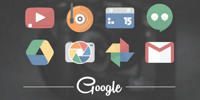 Magnet iconos Google