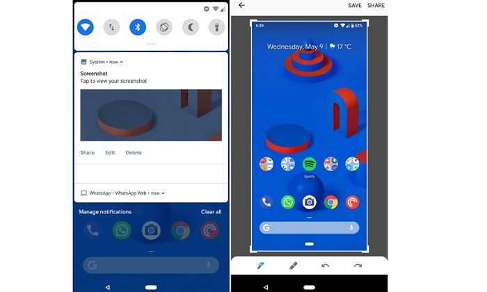 Markup-App bearbeiten Android Pie-Fotos