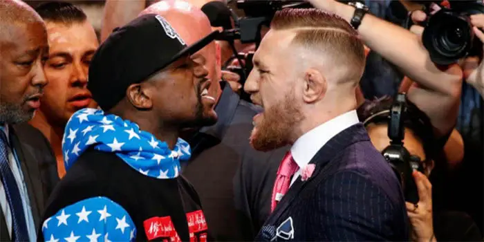 Mayweather vs Mcgregor cara a cara