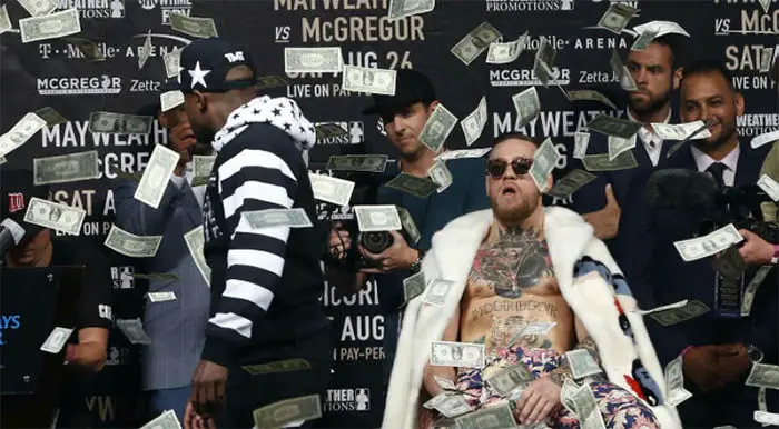 Mayweather gegen Mcgregor