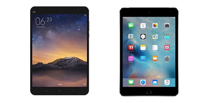 Mi Pad vs iPad Mini